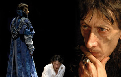 Edipo Re di Sofocle, con Franco Pistoni, prod Elsinor, tournée nazionale